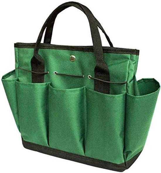 Set di attrezzi per giardinaggio - Cassetti multipli - Spazioso e robusto - Verde scuro - Utile per gli appassionati di giardinaggio - Ideale per la conservazione