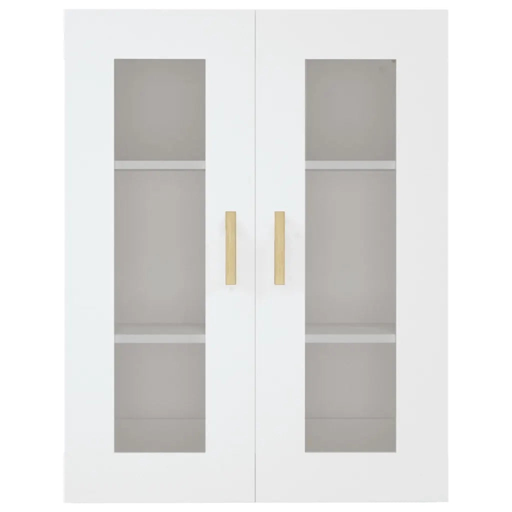 Armadietto Pensile a Parete Bianco 69,5x34x90 cm CFW1107580