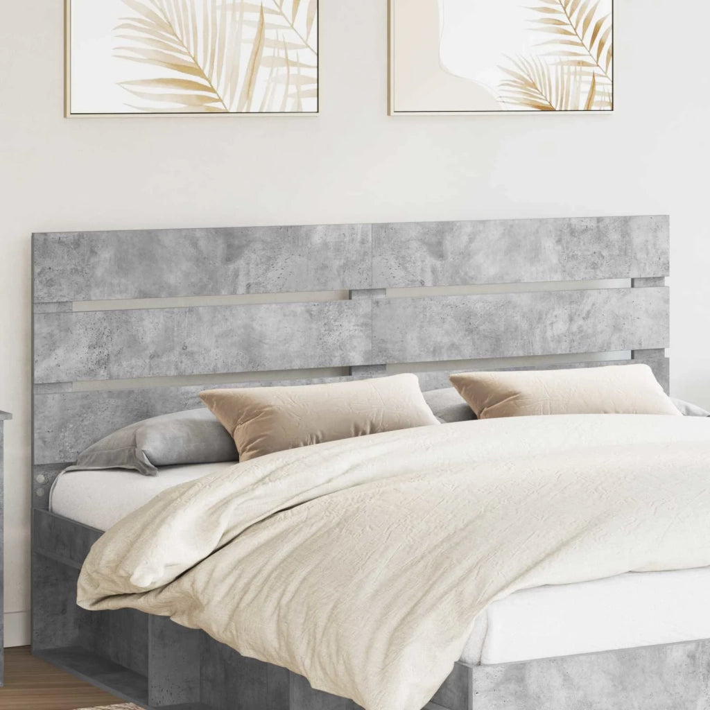 Testiera Grigio cemento Legno ingegnerizzato 887516