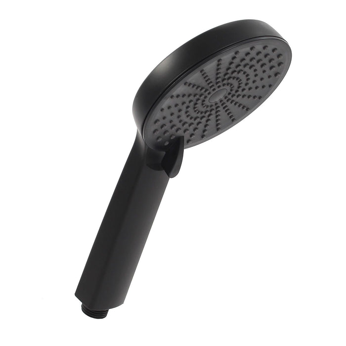 Set doccia nero opaco doccetta e flessibile doccia