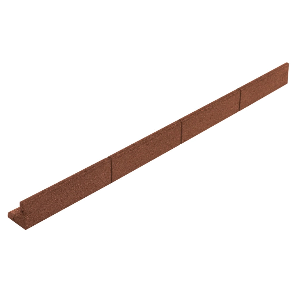 Bordura Giardino Flessibile 6x1,2m Terracotta Prato Aiuole Sentieri
