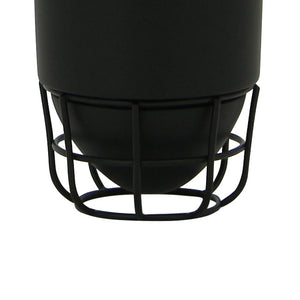 Bicchiere nero - serie grid