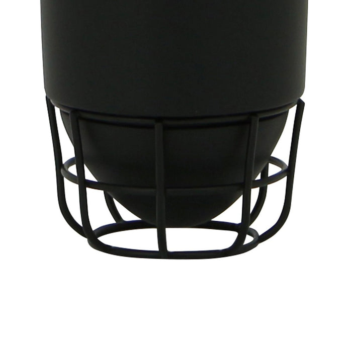 Bicchiere nero - serie grid