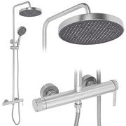 Set Doccia Rea Grace Brush Nickel