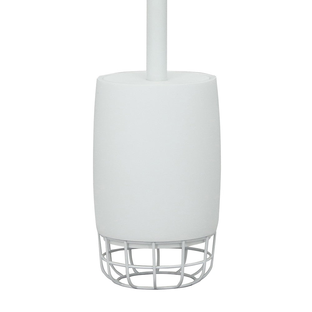 Porta scopino bianco - serie grid