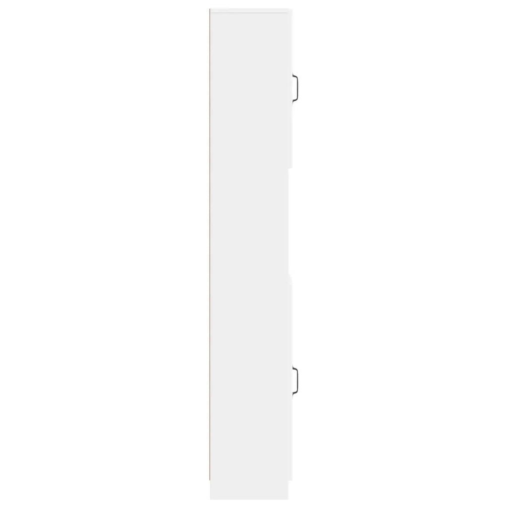 Armadio da Bagno con Ripiano Aperto UTRECHT Bianco 897695