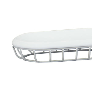 Porta sapone bianco - serie grid