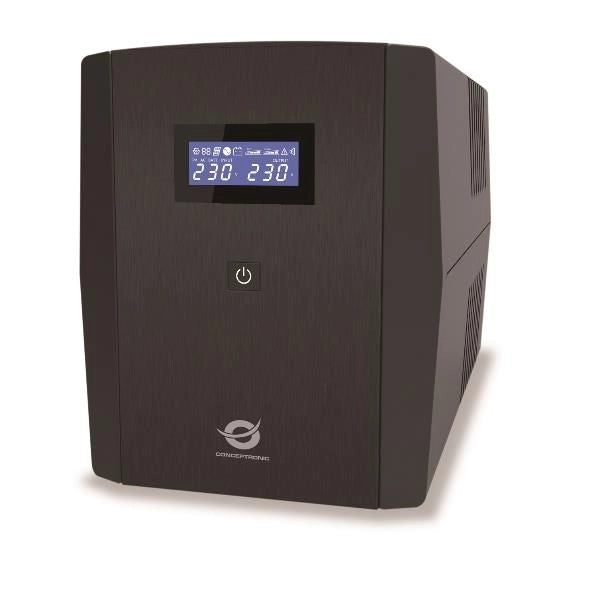 Conceptronic zeus03e gruppo di continuità (ups) a linea interattiva 1,2 kva 720 w 6 presa(e) ac - 42.319