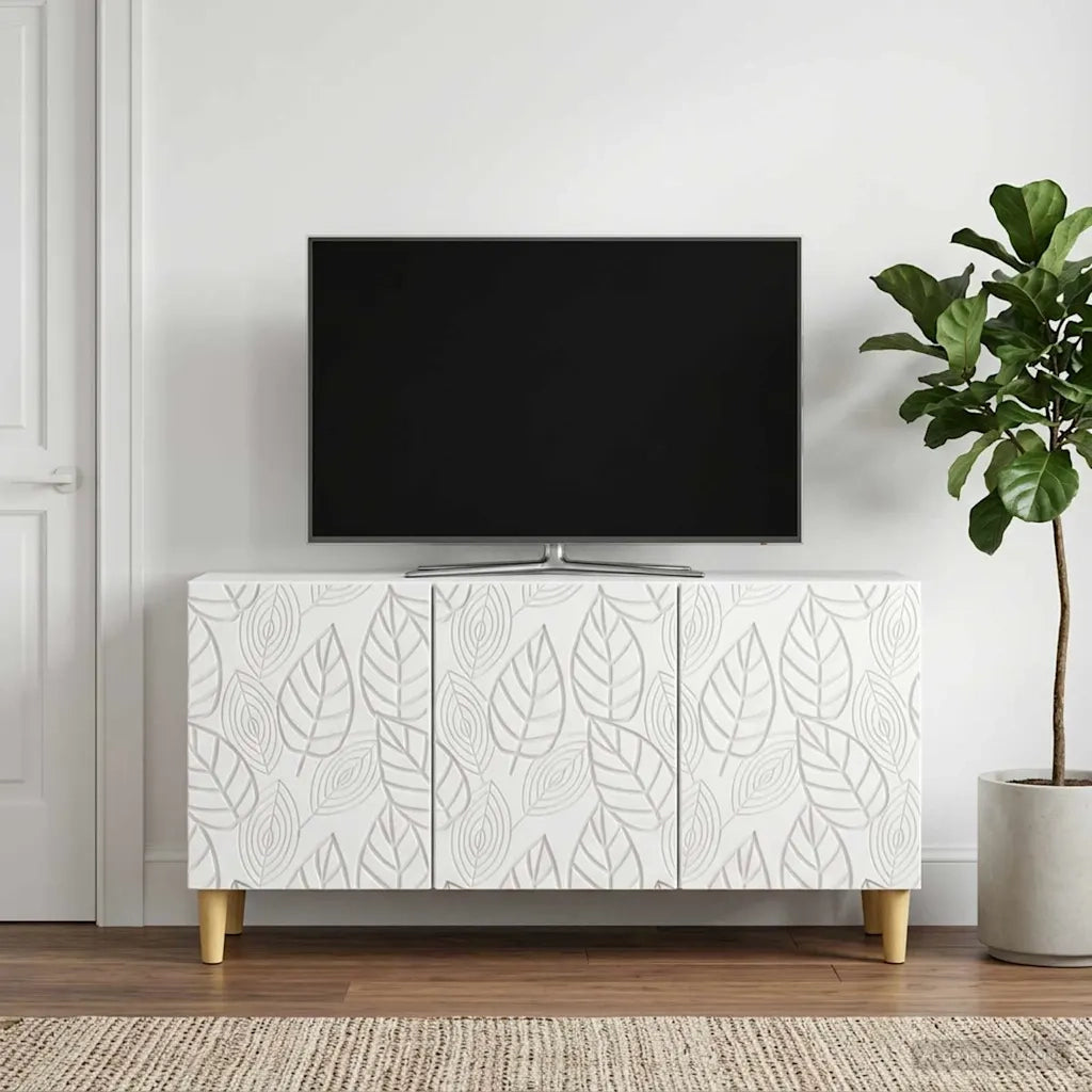 Mobile TV 99 x 34,5 x 50 cm Bianco Legno ingegnerizzato 895175