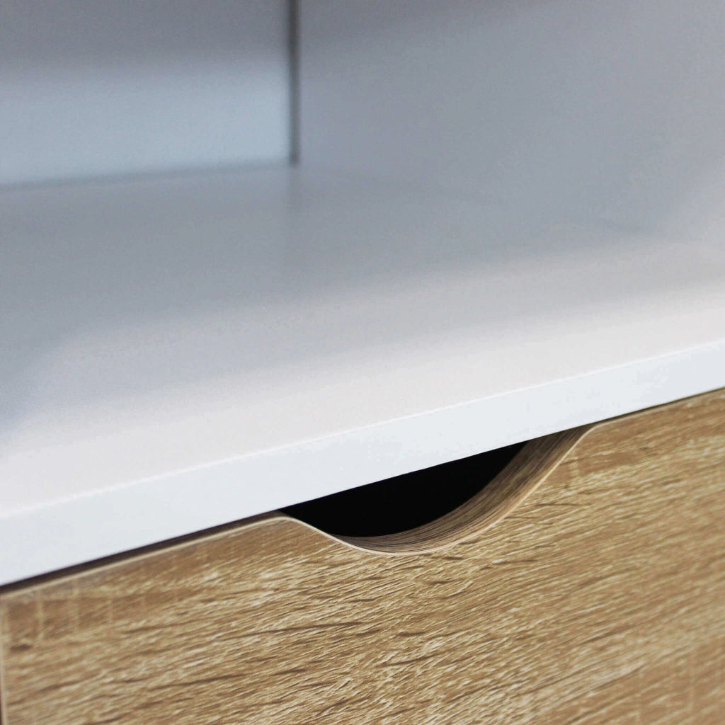 Porta tv Moderno in Legno cm 117x39x58 - PALMER