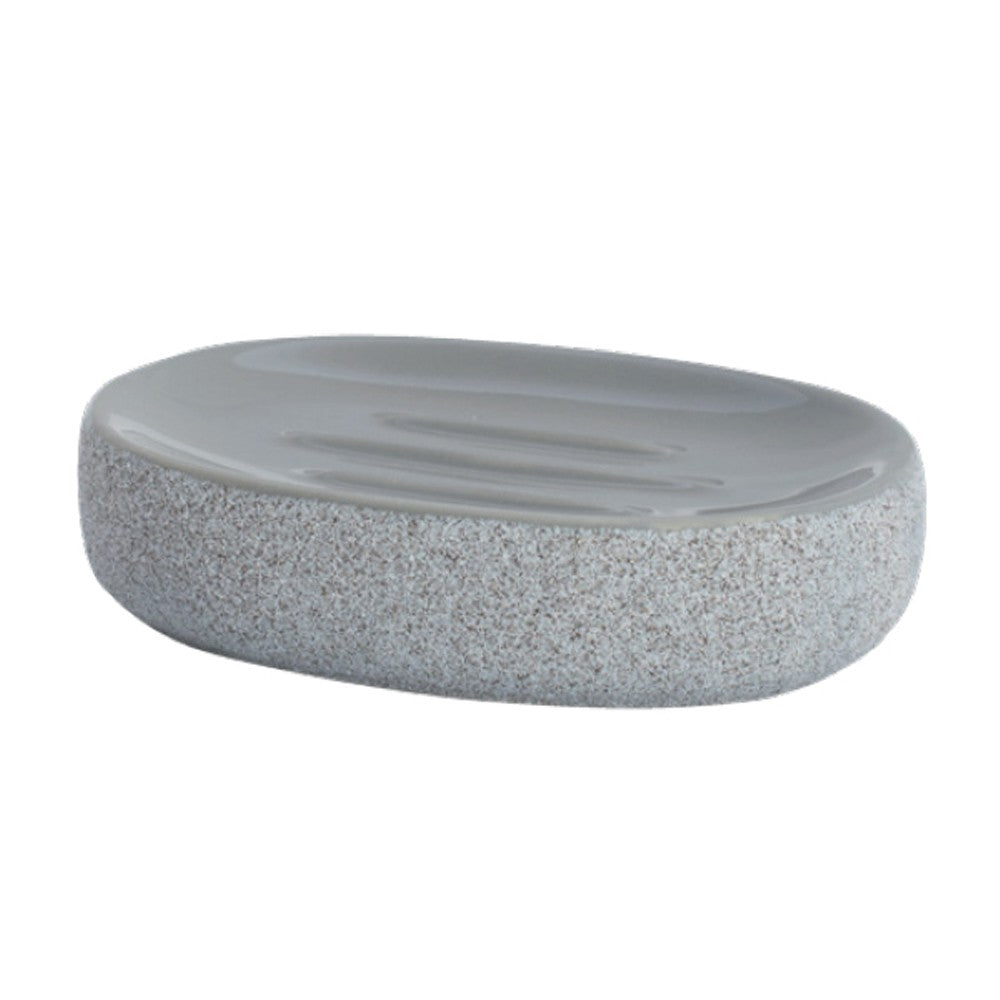 Porta sapone in ceramica - serie rock