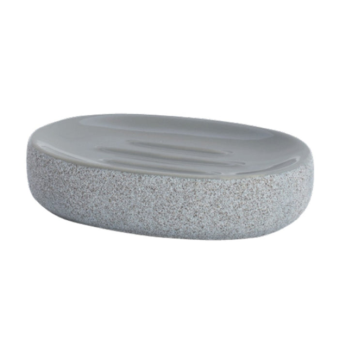 Porta sapone in ceramica - serie rock