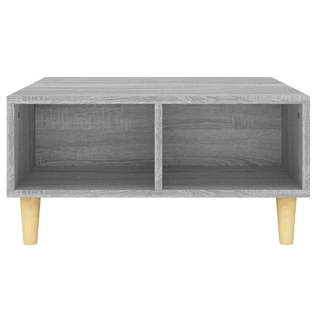 Tavolino da Salotto Grigio Sonoma 60x60x30 cm in Truciolato cod mxl 12491