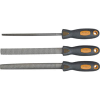 Topex 37-600 raspa in acciaio pe per per legno, 3 pezzi assortiti