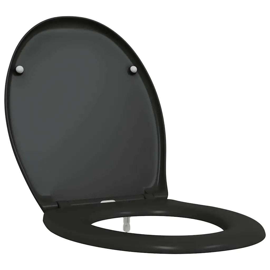 Sedile del WC Nero 47 x 37 x 4 cm Duroplast CFW7417667