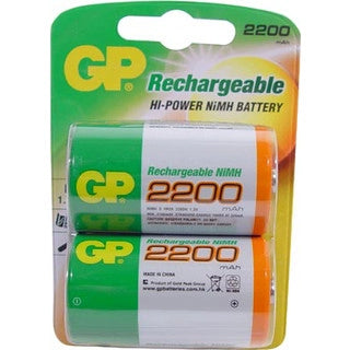 Batteria torcia ricaricabile pz. 2