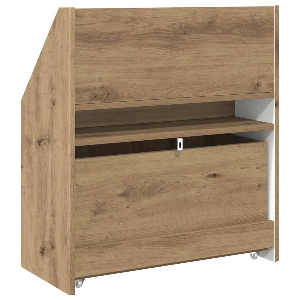 Libreria per Bambini Rovere artigianale 60 x 29,5 x 69 cm
