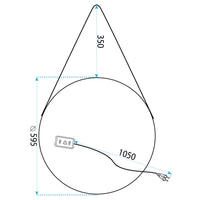 Specchio Led 60cm Yh-3339