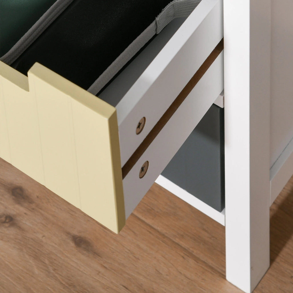 Cassettiera con 6 cassetti in legno ¨C zephmum ¨C multicolore 62x28x58 cm