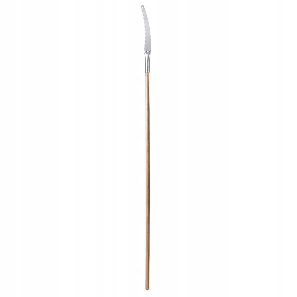 Sega manuale per alberi KADAX da 30 cm, leggera, con manico da 196 cm.