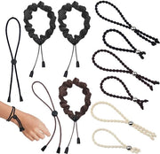 Set di fasciature capellute 11 pezzi - Fasciature capellute adattabili in elastico - Capote per capelli ricci e spessi - Accessori capelli - Fasciature capellute in nylon e stoffa resistente