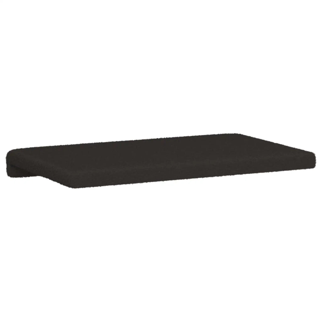 Cuscino per panchina Tessuto Sherpa Nero Profondità 35 cm 42043230