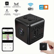 Trade Shop - Micro Camera 1080p Hd Wifi Mini Ip Telecamera Nascosta Videocamera Magnetica X9 -