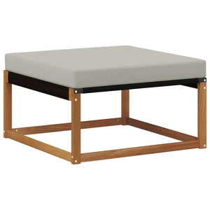 Set di divani da esterno 5 pcs Grigio Naturale e Chiaro 3369354