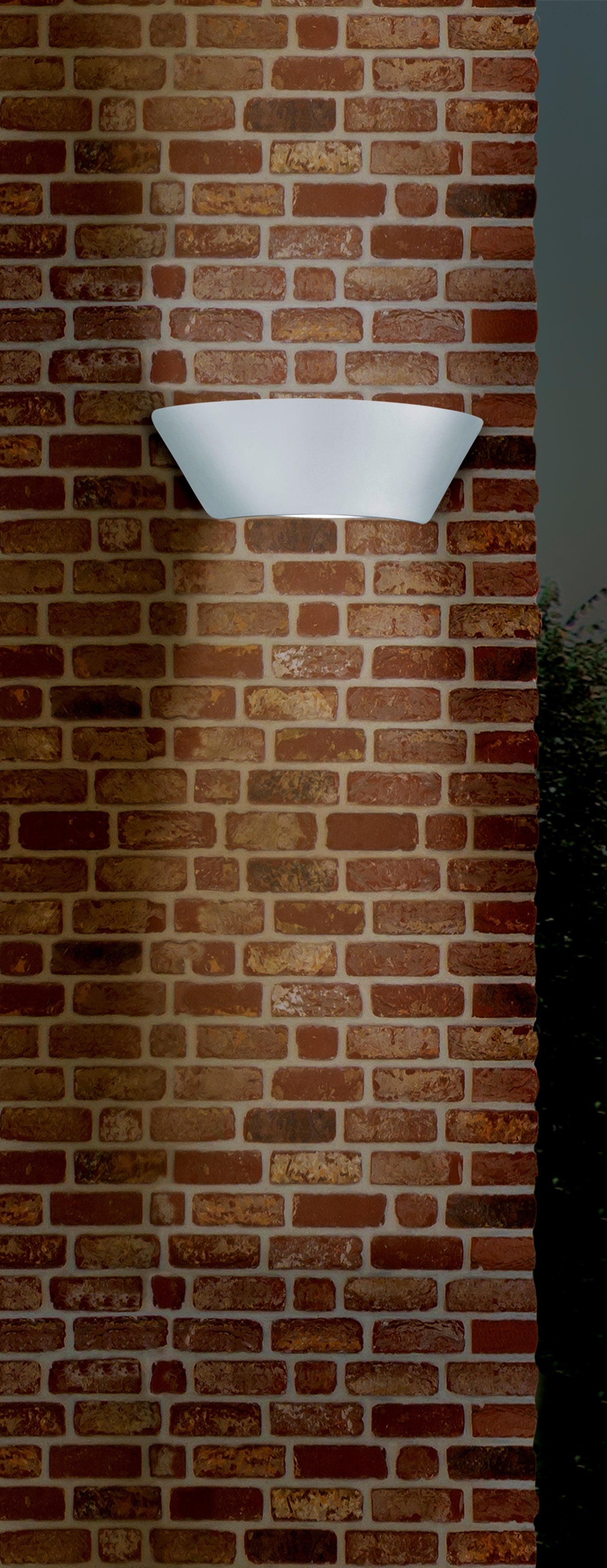 Applique da Esterno a LED in Pressofusione di alluminio Bianco Opaco