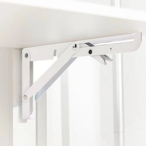 Scrivania a scomparsa pieghevole salvaspazio Plana bianco 64x65x82H