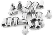 Viti a Testa Plana con Superficie Antiscivolo per M3-M8 con Materiale Inox