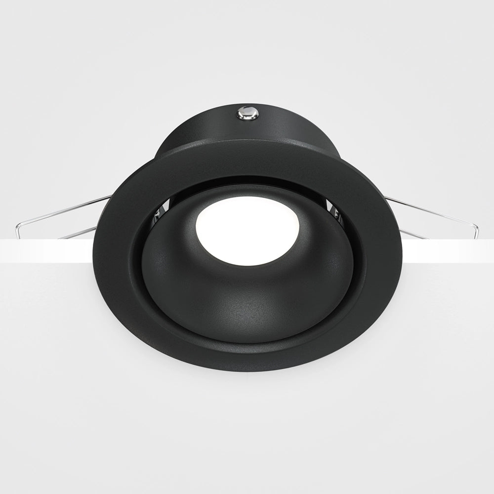 Faretto incasso rotondo nero GU10 50W Maytoni Yin