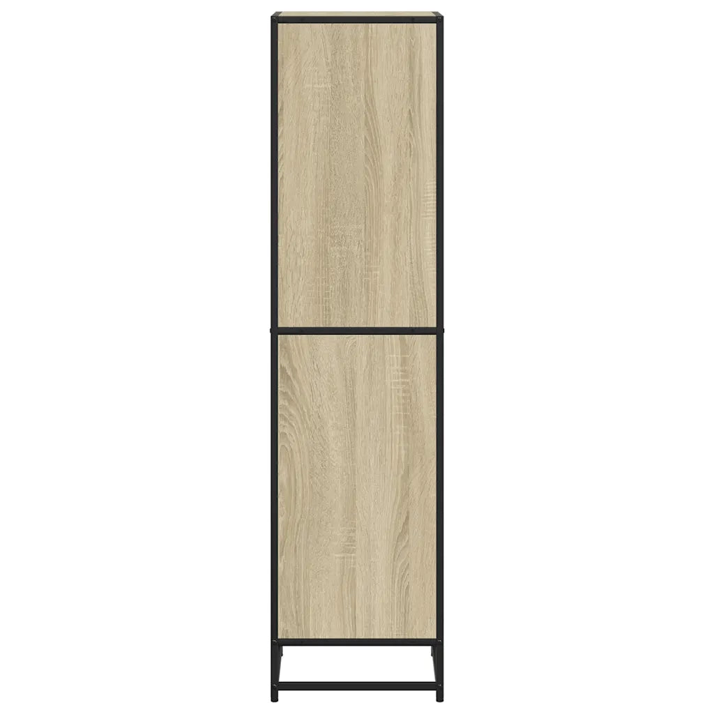 Libreria Rovere Sonoma 40x35x139 cm in Legno Multistrato 849125