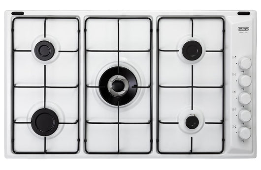 De’Longhi FLB 59 DD piano cottura Bianco Da incasso 86 cm Gas 5 Fornello(i)