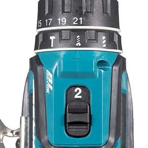 Makita DHP485Z trapano Senza chiave 1,1 kg Nero, Blu