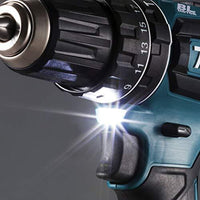 Makita DHP485Z trapano Senza chiave 1,1 kg Nero, Blu