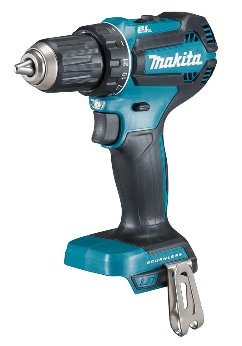 Makita DDF485Z trapano 1900 Giri/min Senza chiave 1,7 kg Nero, Blu