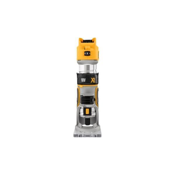 DeWALT DCW604NT-XJ fresa verticale e tagliabordi Nero, Giallo 25500 Giri/min