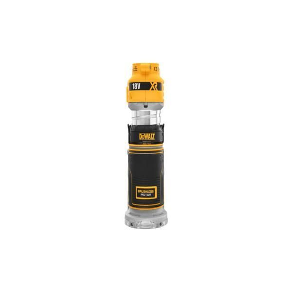 DeWALT DCW604NT-XJ fresa verticale e tagliabordi Nero, Giallo 25500 Giri/min