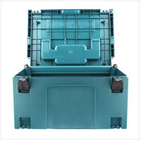 Makita 821551-8 valigetta porta attrezzi Custodia rigida Nero, Turchese