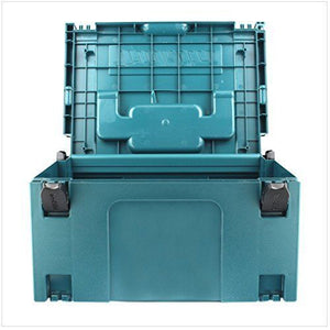 Makita 821551-8 valigetta porta attrezzi Custodia rigida Nero, Turchese