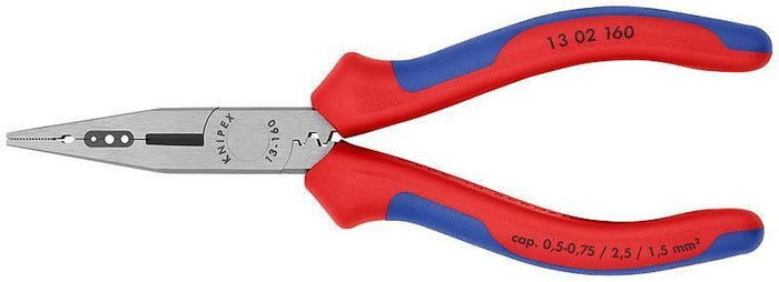 Knipex 13 02 160 pinza multiuso 1 strumenti Blu, Rosso