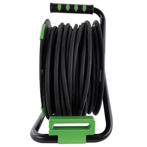 REV 10217412 prolunghe e multiple 40 m 4 presa(e) AC Interno/esterno Nero, Verde