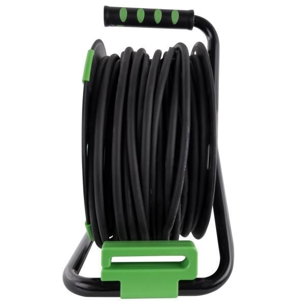 REV 10217412 prolunghe e multiple 40 m 4 presa(e) AC Interno/esterno Nero, Verde