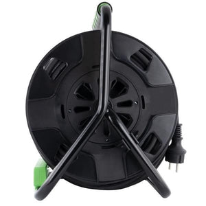 REV 10217412 prolunghe e multiple 40 m 4 presa(e) AC Interno/esterno Nero, Verde