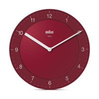 Braun BC06R-DCF Orologio al quarzo Cerchio Rosso