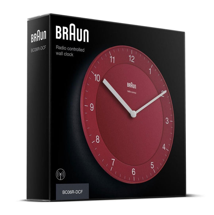 Braun BC06R-DCF Orologio al quarzo Cerchio Rosso