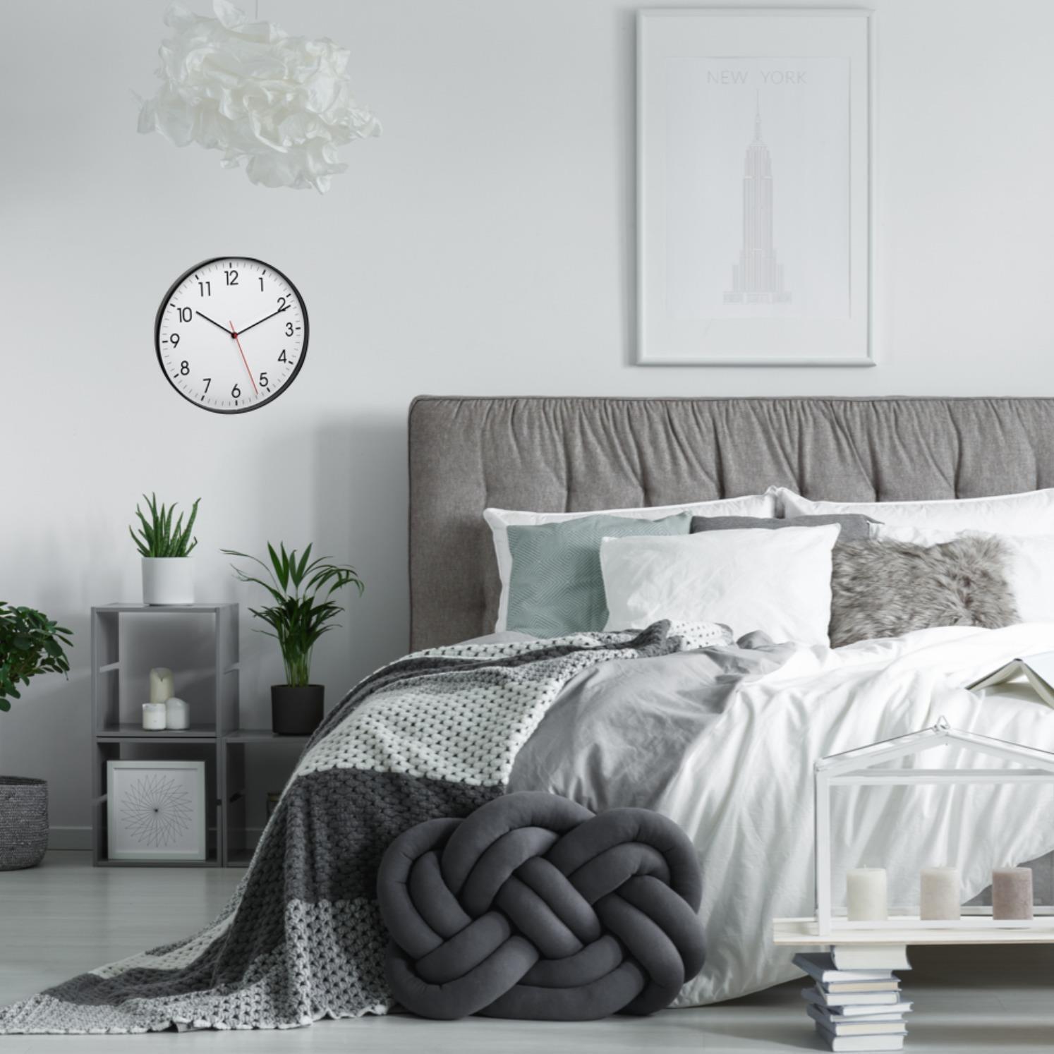 TFA-Dostmann 60.3537.01 wall/table clock Parete Quartz clock Rotondo Nero