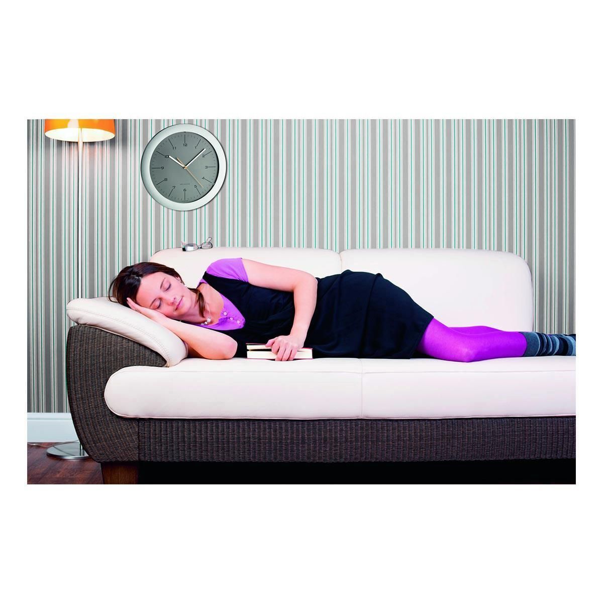 TFA-Dostmann 60.3512.10 orologio da parete e da tavolo Orologio meccanico Cerchio Verde, Argento