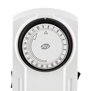 REV 0025600103 Nero, Bianco Timer quotidiano